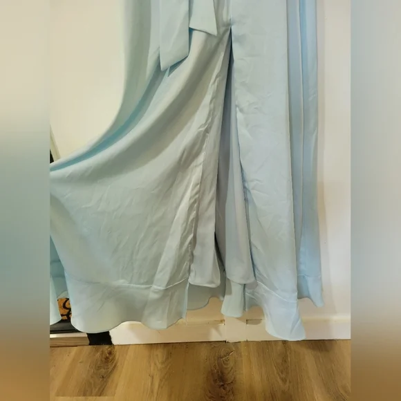 Stacees Sky Blue Maxi Dress - Picture 8 of 14